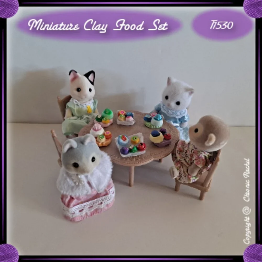 6-Piece The Joys of Spring Desserts Glued-Together Set